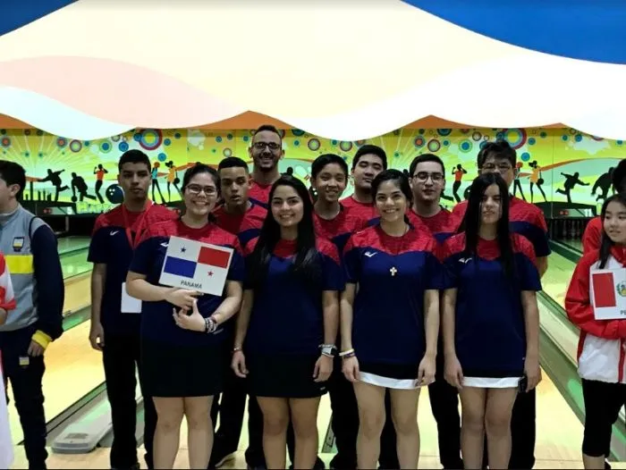 Equipo de bolos panameño. Foto Cortesía