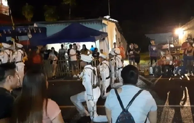 Esta es el séptimo encuentro de los grupos afiliados a la Federación Panameña de Bandas Independientes (Fepabi) y que se retoma en Chitré, tras dos años de no llevarse a cabo.Foto. Thays Domínguez