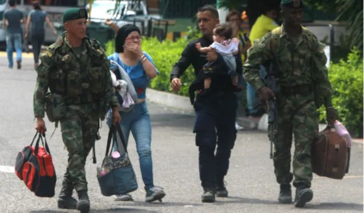 La deserción de militares chavistas hacia Colombia continúa.  Archivo/Ilustrativa.