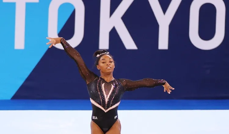 Simone Biles, atleta de Estados Unidos. Foto:@TeamUSA