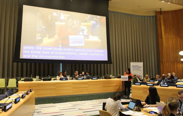 Foro Político de Alto Nivel en las Naciones Unidas.