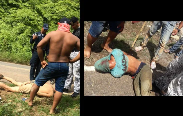Detención provisional a dos sujetos por robo en La Bonga.