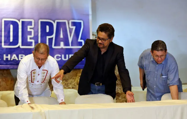 Negociadores de las Farc aseguran querer un acuerdo justo. Foto/AP