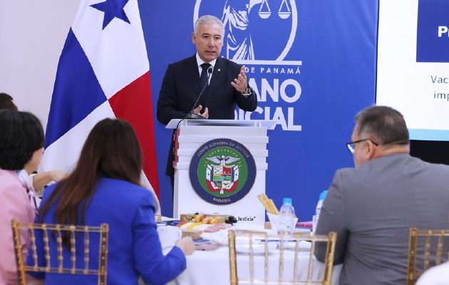 Olmedo Arrocha, vicepresidente de la Corte Suprema de Justicia.  Foto: Cortesía 