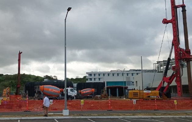 La Ciudad de la Salud cuenta con 39 hectáreas y dentro de estas se construye el nuevo hospital de Instituto Oncológico Nacional.  Pancho Paz