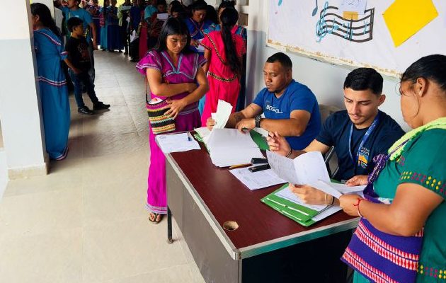 La semana pasada fue de bastante movimiento comercial en la comarca Ngäbe-Buglé con el desembolso del último pago del Pase-U de 2025.  Cortesía