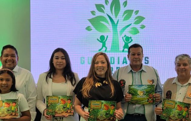 Lanzamiento de "Guardianes Verdes", una iniciativa de la empresa Cobre Panamá en alianza con la Fundación Educación y Desarrollo Humano de Panamá (Fedhupa). Vivian Jiménez