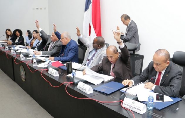 La votación, artículo por artículo, inició pasadas las 8 de la noche del pasado martes. La votación, artículo por artículo, inició pasadas las 8 de la noche del pasado martes. Cortesía