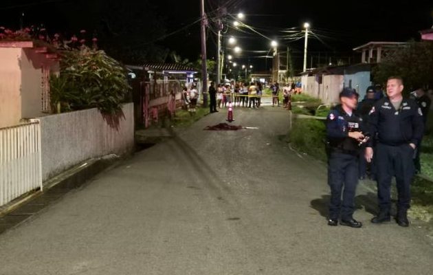 En días pasados se registró un doble homicidio en Vista Alegre, Colón. Foto: Diomedes Sánchez