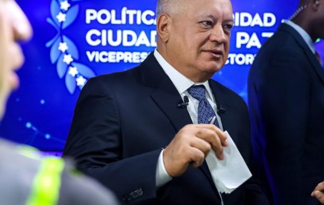 El ministro de Interior, Justicia y Paz, Diosdado Cabello. Foto: EFE