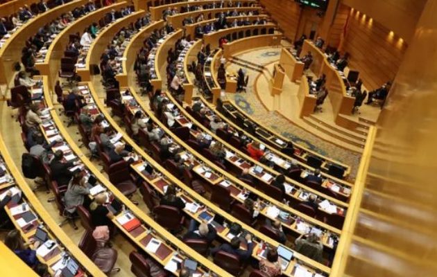 Pleno del Senado en Madrid. Foto: EFE