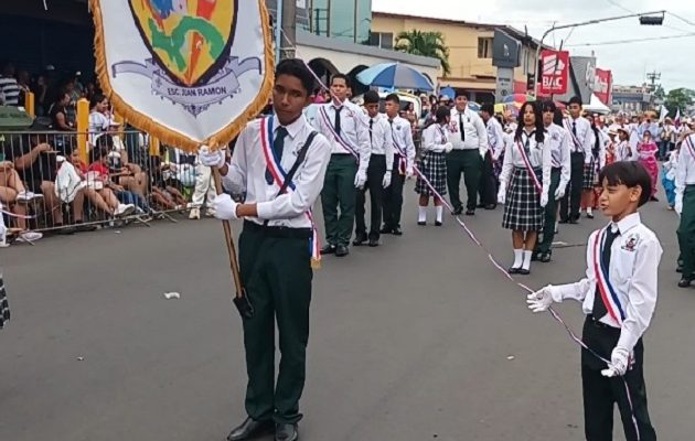 Su participación fue un ejemplo vivo de honestidad, civismo, empatía y responsabilidad, valores. Foto. Melquíades Vásquez