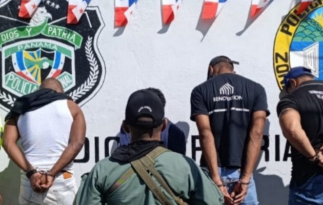 Tras el operativo. Cortesía