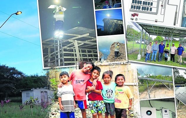 La Oficina de Electrificación Rural, en lo que va del año, ha beneficiado a más de 5 mil personas. Foto: Epasa