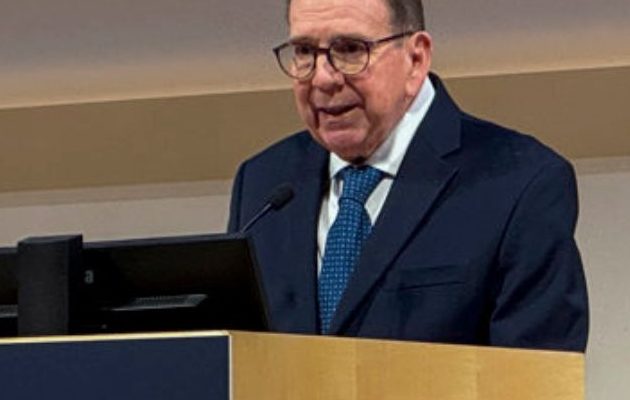 El líder opositor venezolano Edmundo González Urrutia. Foto: EFE