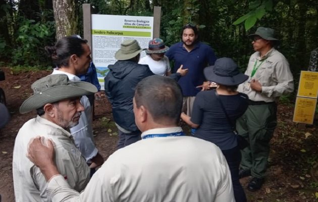 Durante la inspección. Foto: MiAmbiente