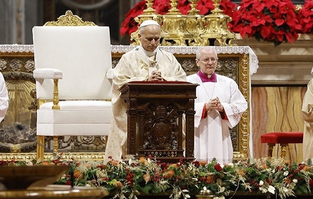 El papa León XIV recordó este jueves el sufrimiento de los habitantes de Gaza y el de los desplazados y refugiados en cada continente. Foto: EFE