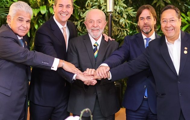 Representantes de los países miembros del Mercosur. Foto: Cortesía