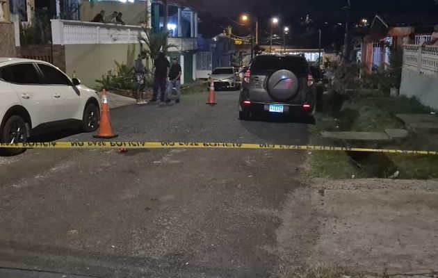Hubo dos víctimas fatales, una en  en la comunidad conocida como la Invasión, sector C, y la otra se registró en Viento Frío, comunidad de Villa del Caribe. Foto. Diómedes Sánchez