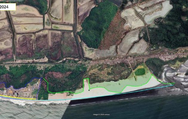 El precio de arena de lecho de mar, realizado por empresas que tienen concesión del MICI, está en unos $10 por metro cúbico. 