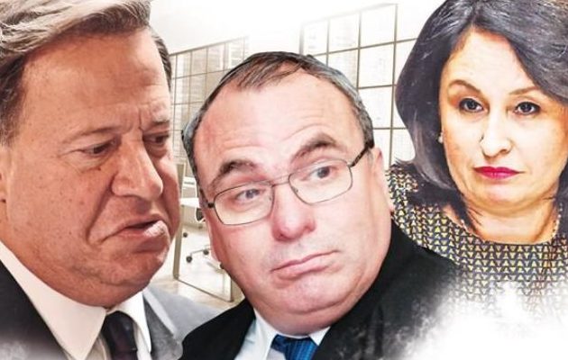 Juan Carlos Varela, Rolando López y Kenia Porcell.