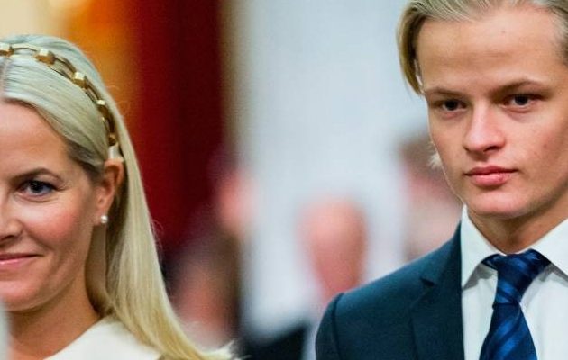 La princesa Mette Marit y su hijo Marius Borg Høiby. EFE