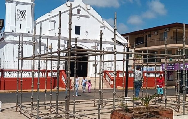 Tanto Las Tablas como Santiago se preparan así para recibir a miles de personas, reafirmando su compromiso de mantener vivas las tradiciones culturales de Panamá,. Foto. Melquíades Vásquez