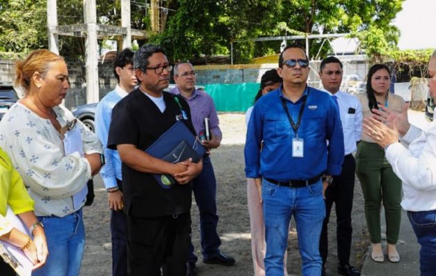 Visita de la ministra del Mides. Foto: Cortesía