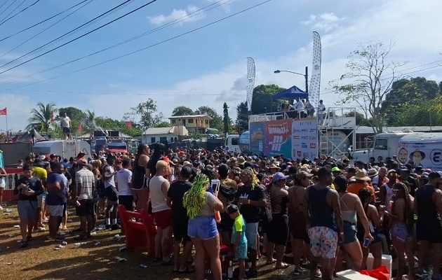 Carnavales en el distrito de Chame, provincia de Panamá Oeste. Foto: Cortesía