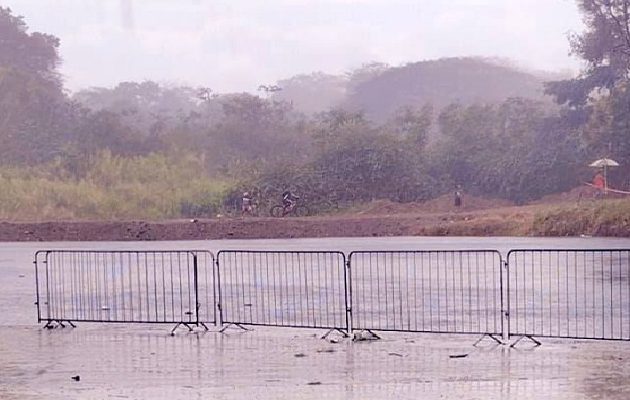 La entidad reiteró el llamado a la población a respetar las indicaciones y señalizaciones colocadas en el sitio. Foto. Sinaproc
