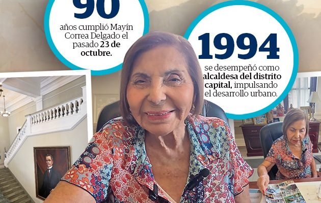 Mayín Correa, gobernadora de la provincia de Panamá. Foto: Epasa Mayín Correa, gobernadora de la provincia de Panamá. Foto: Epasa