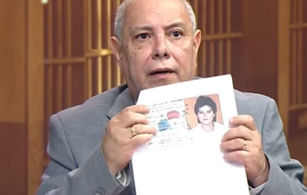 Gilberto Estrada director nacional de Cedulación. Captura Telemetro