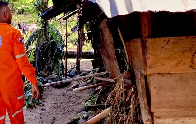 Afectaciones por las lluvias. Foto: Cortesía