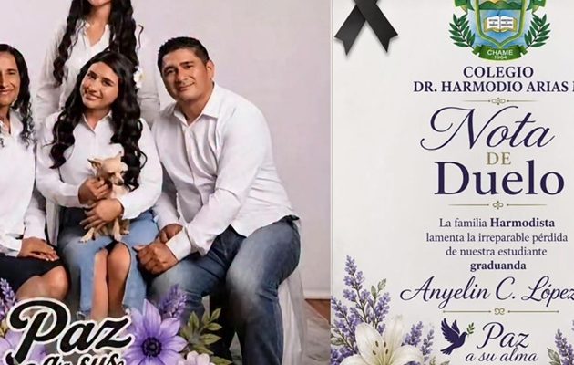 Un matrimonio y sus dos hijas murieron en el accidente. Foto: Cortesía