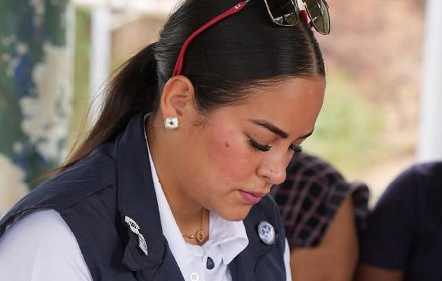 De mantenerse la decisión de la ANTAI, la alcaldesa Stefany Peñalba podría enfrentar una sanción monetaria equivalente al 50% de su salario mensual. Foto. Eric Montenegro
