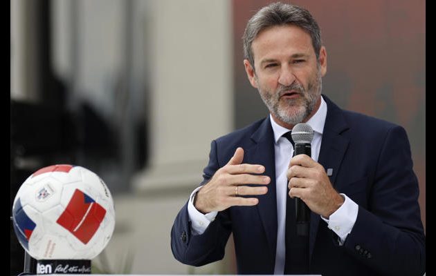 Thomas Christiansen, técnico de Panamá. Foto:EFE