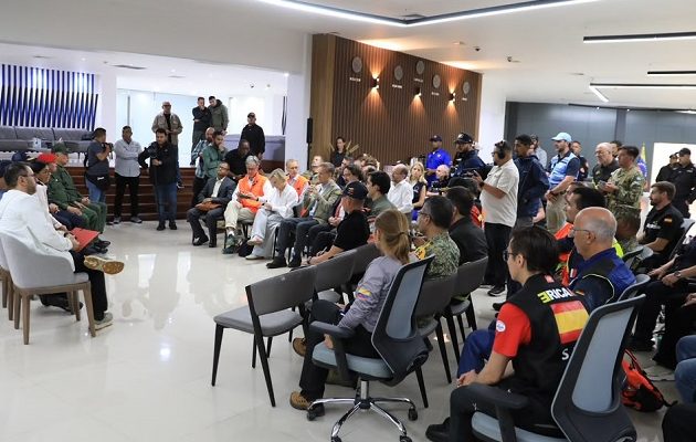Panamá se encuentra entre ocho países que ha enviado misiones de rescatistas a Venezuela. Foto: Cortesía