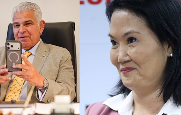 Mulino le deseó éxitos a Keiko en su gestión. Mulino le deseó éxitos a Keiko en su gestión.