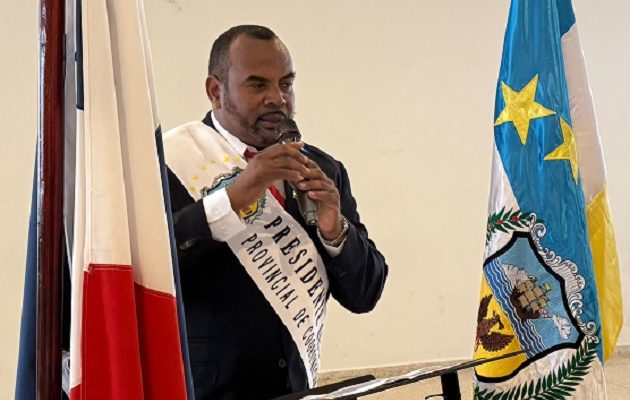Félix Ross, representante del corregimiento de Cristóbal Este, asumió la presidencia del Consejo Provincial de Coordinación de Colón para el período 2026-2027. Foto. Diómedes Sánchez