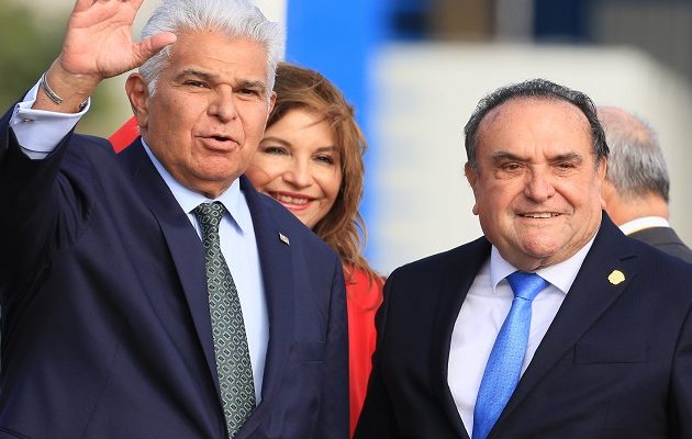 El gobernante panameño destacó además el progreso en las conversaciones. Foto: EFE