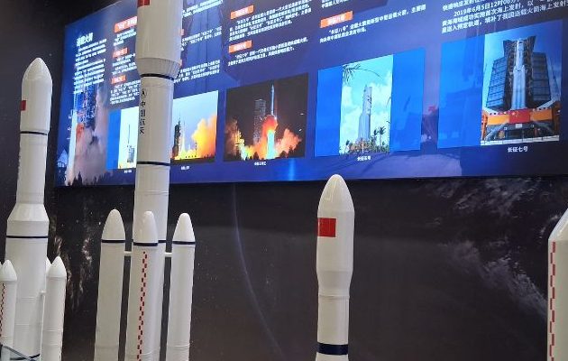 Exhibición de cohetes en el Museo Aeroespacial del Instituto Tecnológico de Harbin. Fotos: Fariza Gordon