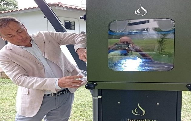 Esta primera fuente marca el inicio de un proyecto social. Foto: Cortesía