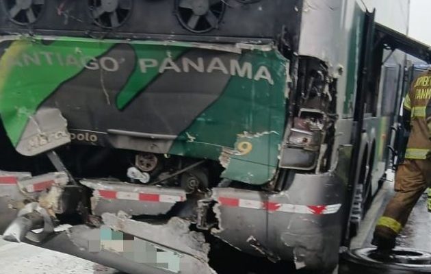 El accidente se registró en el distrito de La Chorrera. Foto: Eric Montenegro
