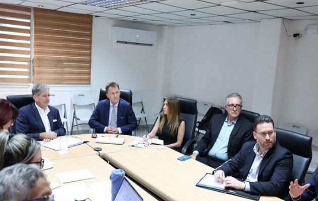 Esta fue la primera reunión con la empresa. Foto: Cortesía.