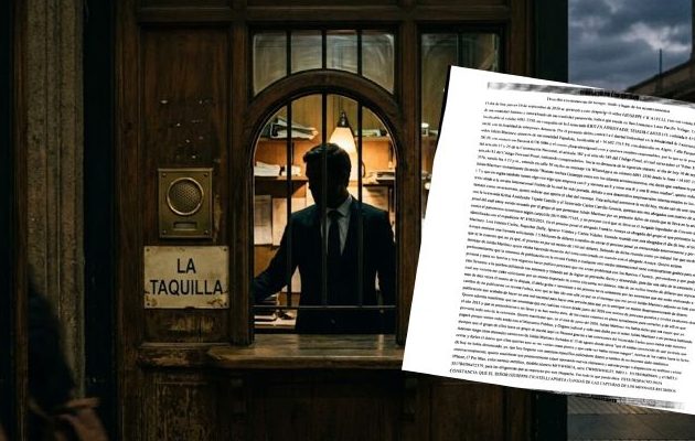 El fantasma de "La Taquilla" vuelve a aparecer tras denuncia de empresario. GEMINI El fantasma de "La Taquilla" vuelve a aparecer tras denuncia de empresario. GEMINI