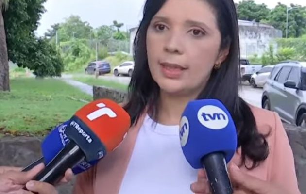 La ministra del Mitradel, Jackeline Muñoz. 