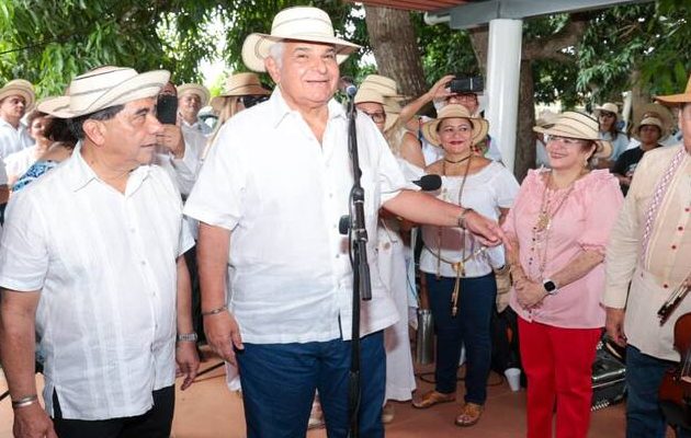 El presidente en Guararé. Foto: Cortesía El presidente en Guararé. Foto: Cortesía