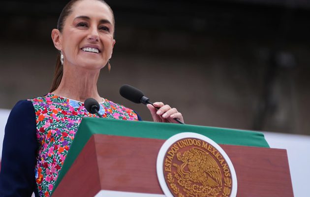 La mandataria mexicana, Claudia Sheinbaum. Foto: EFE