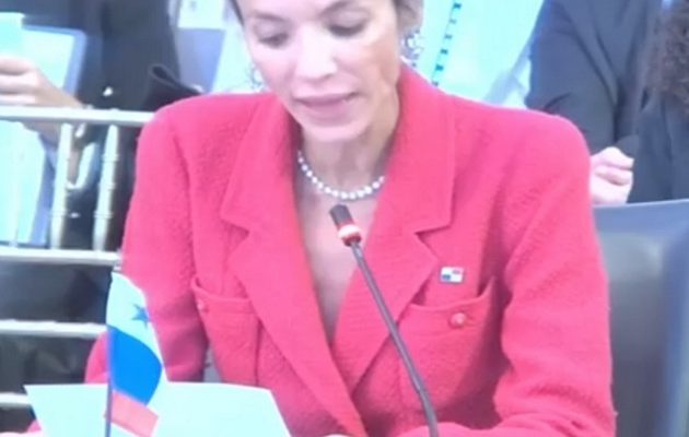 Representante permanente de Panamá ante la OEA, Ana Irene Delgado. Representante permanente de Panamá ante la OEA, Ana Irene Delgado.
