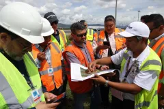 Siete empresas interesadas participan en visita técnica para licitación de ampliación y mejoras al campo de vuelo de Tocumen